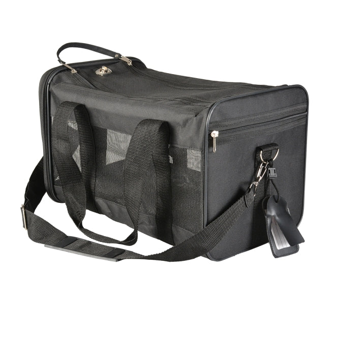 Duvoplus Reisetasche Nylon - schwarz